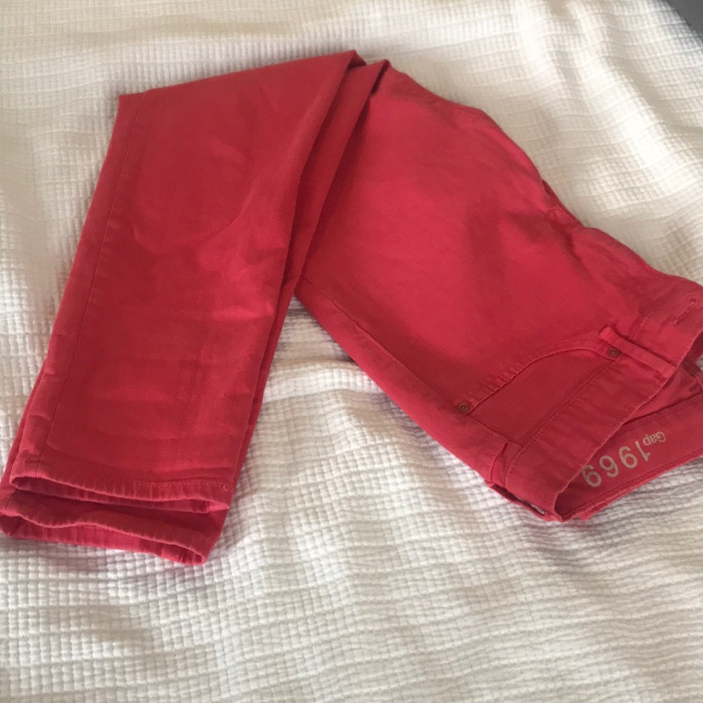 Gap pink legging jean